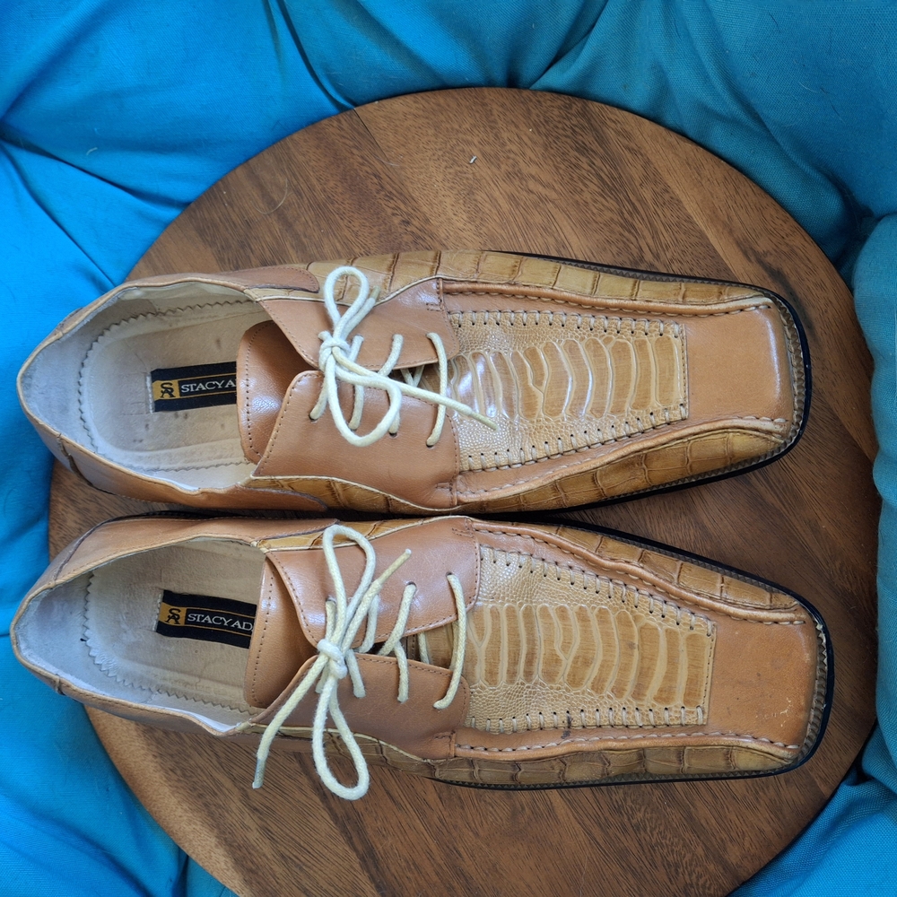 Stacy Adams Men's Tan Leather Shoes